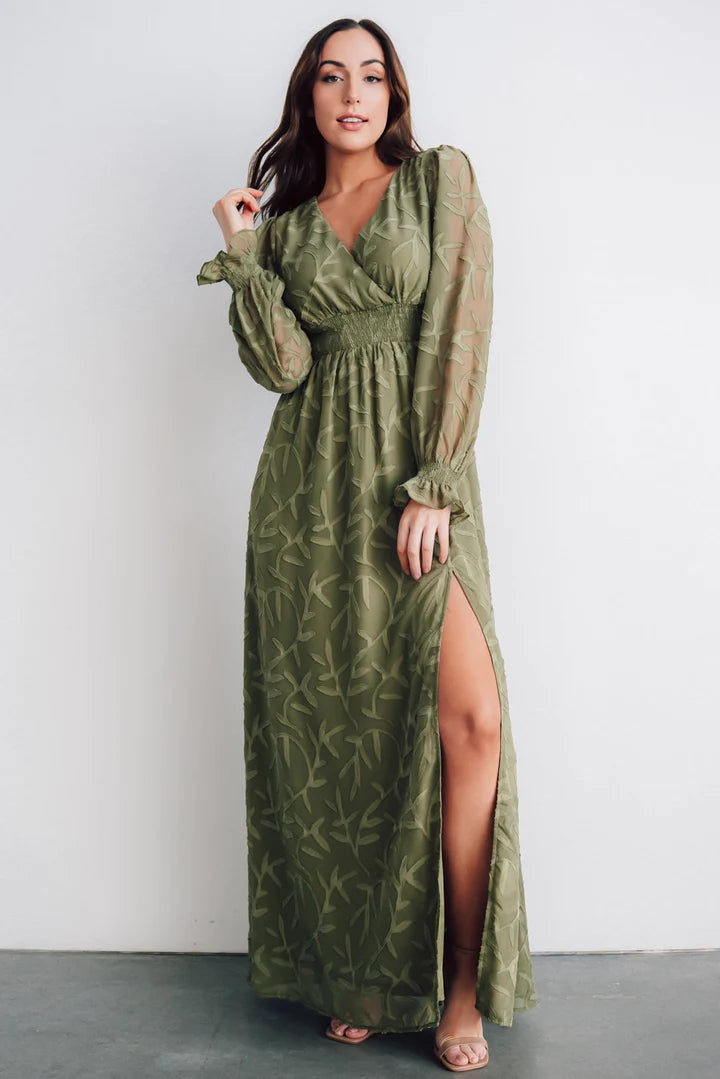 Bridget Textured Maxi Dress