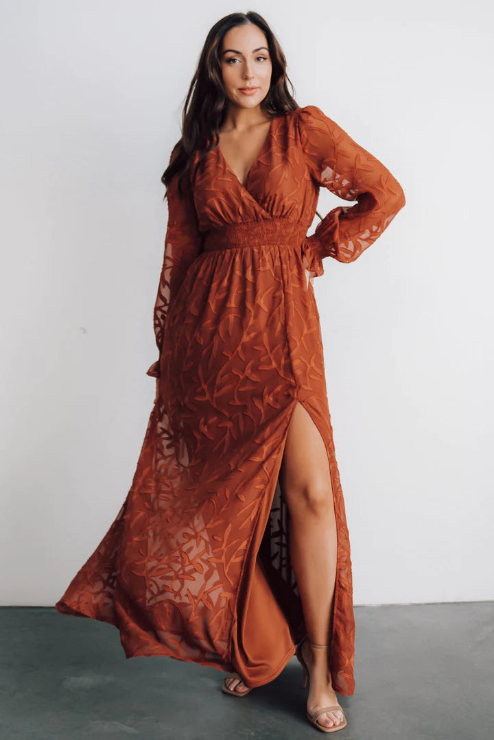 Bridget Textured Maxi Dress