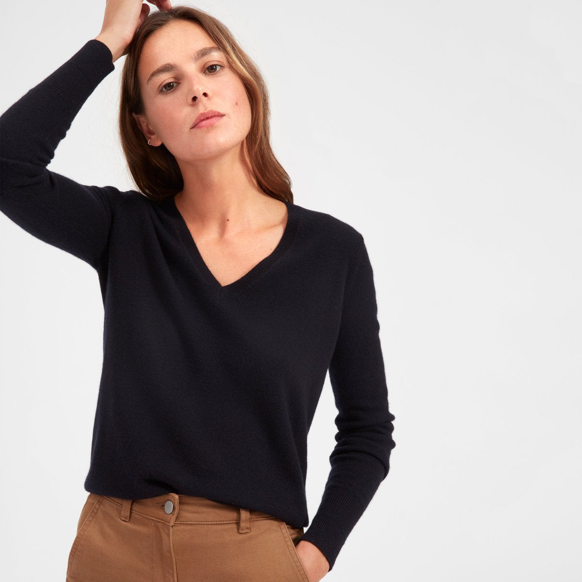 Cashmere V Neck