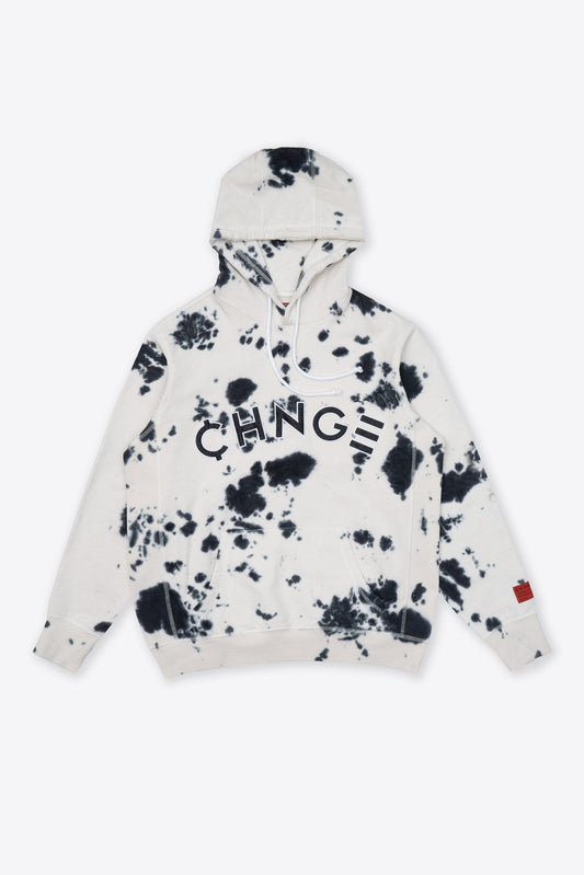 COOKIES & CREAM TIE DYE UNIVERSITY HOODIE
