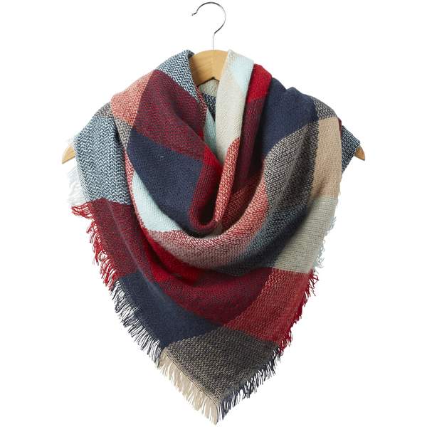 Tickled Pink Blanket Scarf