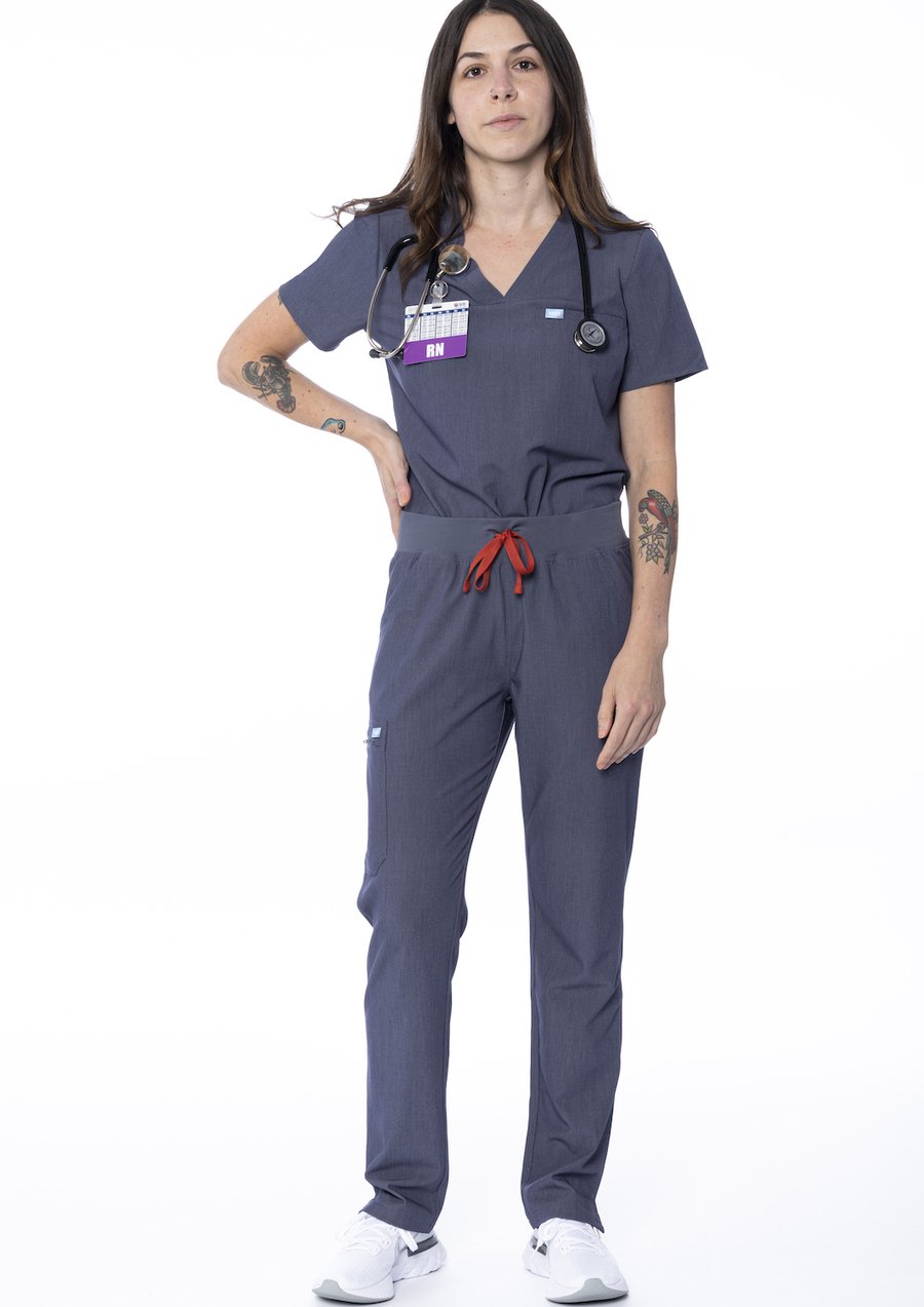 1-Pocket Scrub Top