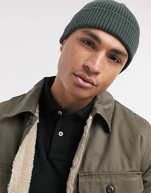 ASOS DESIGN fisherman beanie