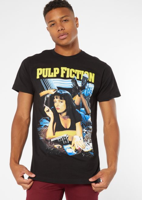 Black Pulp Fiction Graphic Tee