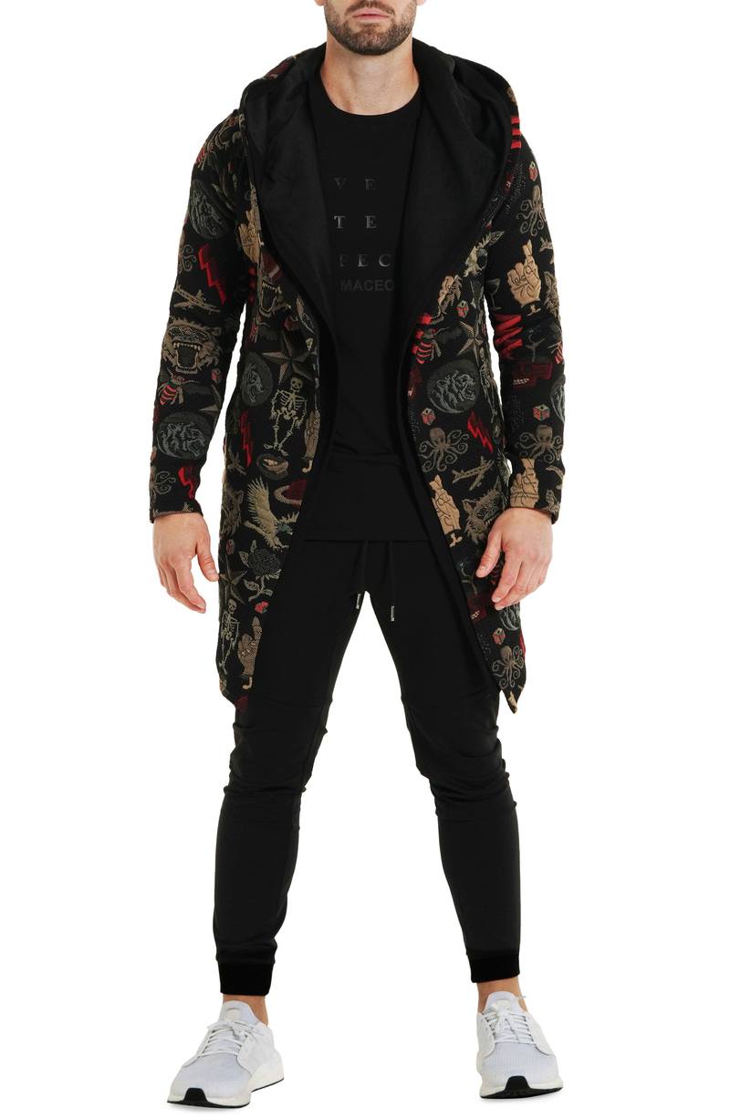 SPORTCOAT PRINT GREY