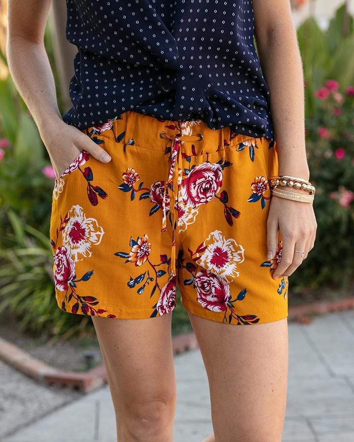 Summer Floral Shorts