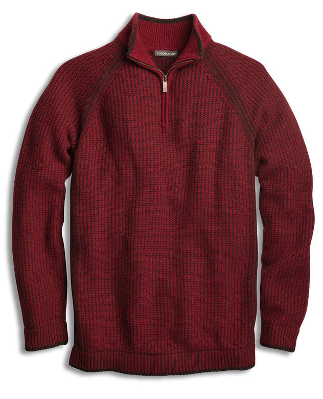 Strahlhorn Quarter Zip Sweater