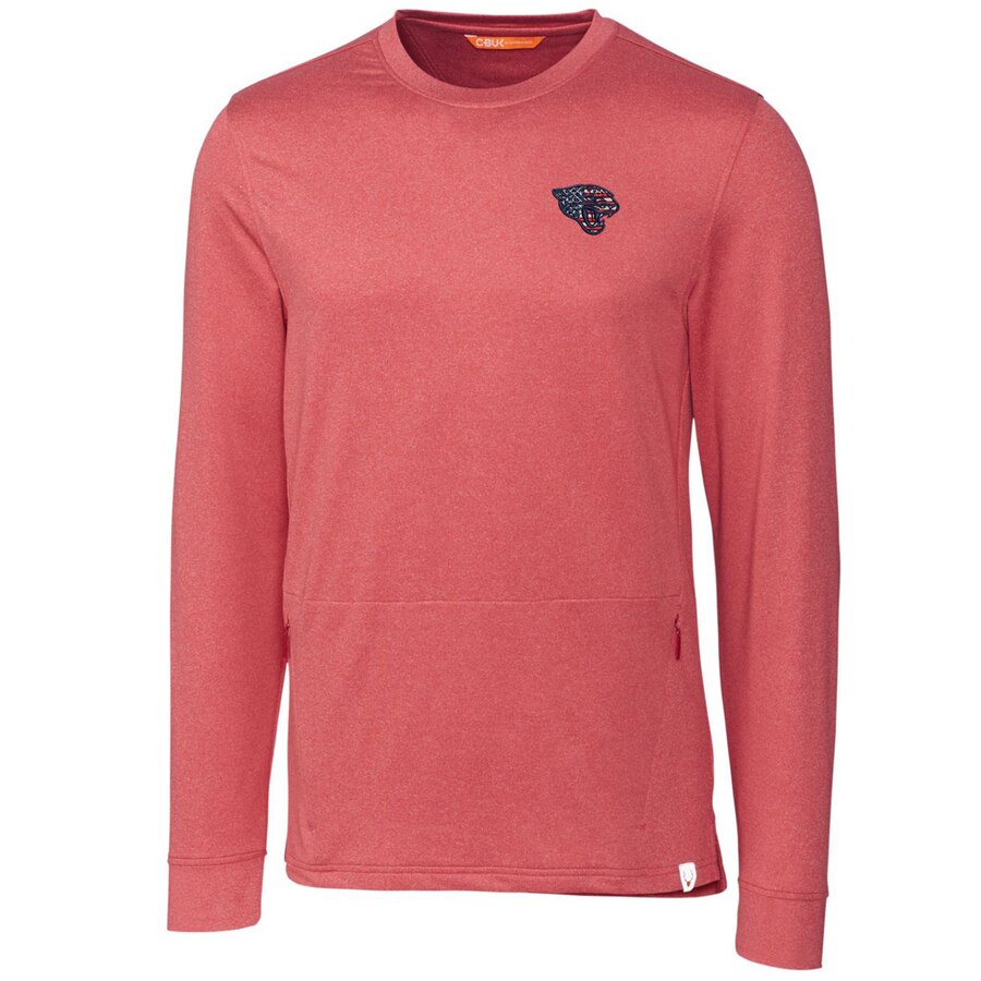 Jacksonville Jaguars Cutter & Buck Americana Jackson French Terry Pullover Sweatshirt