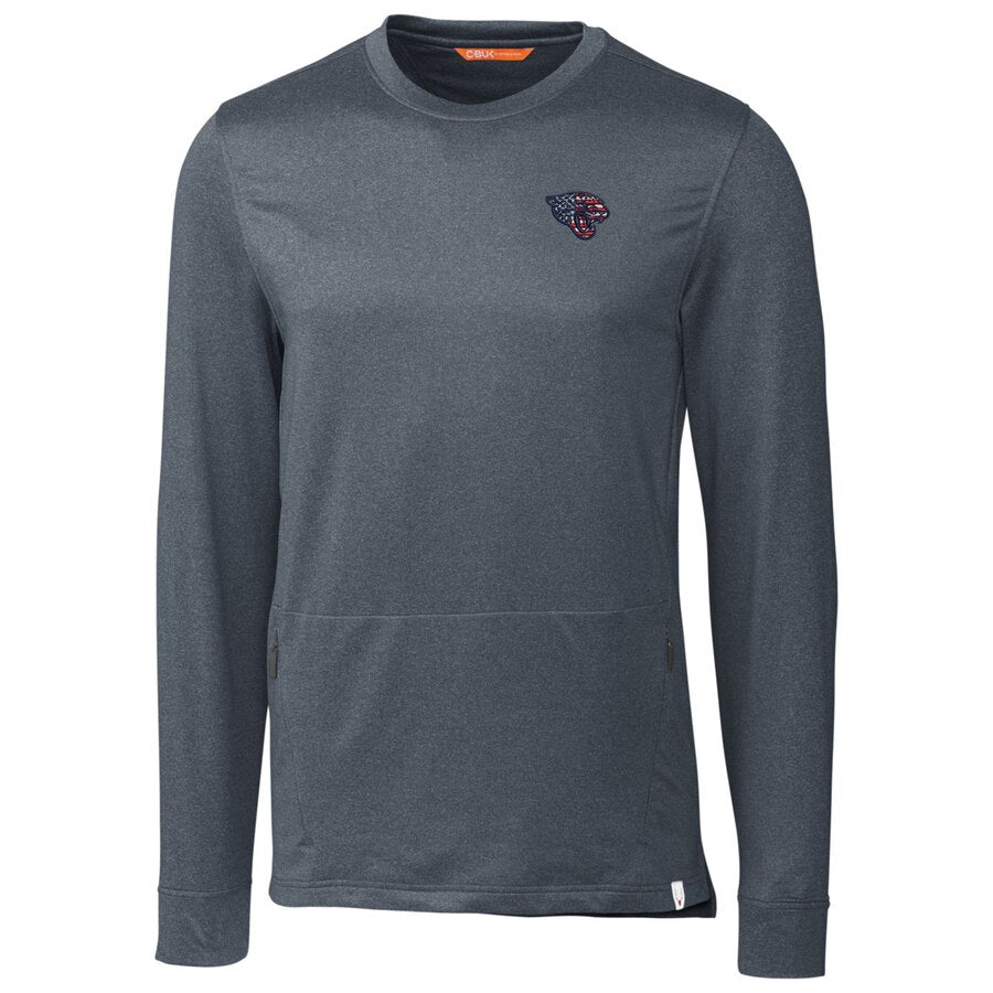 Jacksonville Jaguars Cutter & Buck Americana Jackson French Terry Pullover Sweatshirt