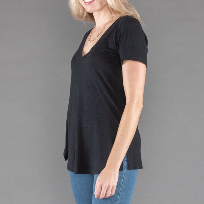 Linen Swing Tee