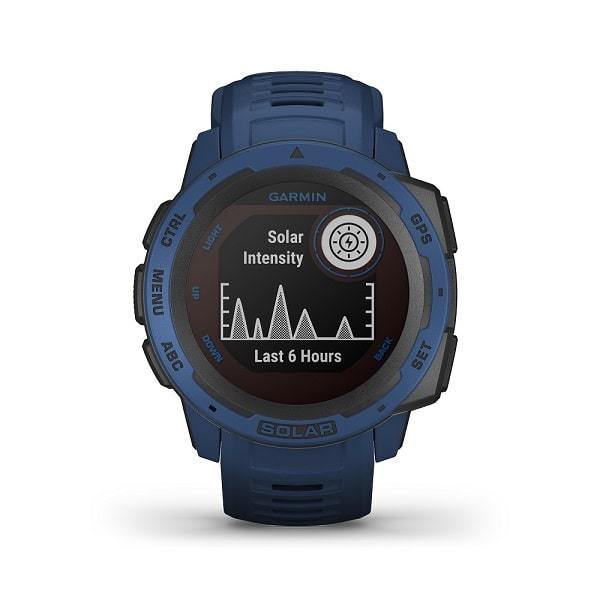 GARMIN INSTINCT SOLAR RUGGED GPS SMARTWATCHES WITH SOLAR CHARGING