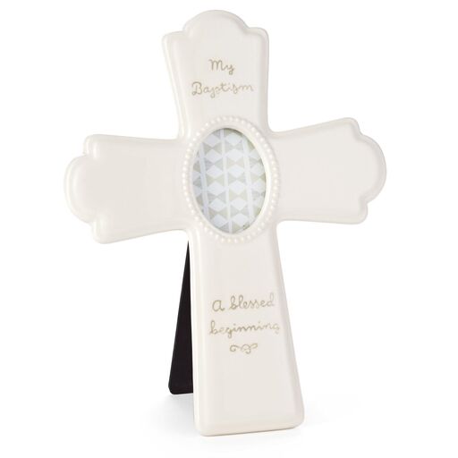 Ceramic Picture Frame Cross