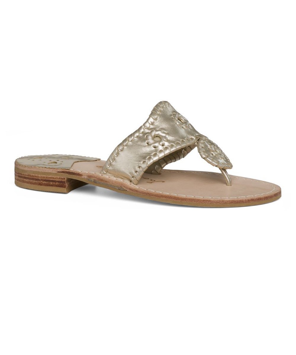 Hamptons Leather Sandal - Women